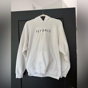Gildan Size L White “Feyencé” Hoodie from Etsy